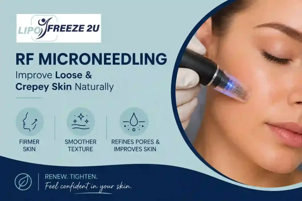 Can RF Microneedling Help Improve Loose and Crepey Skin Hereford?